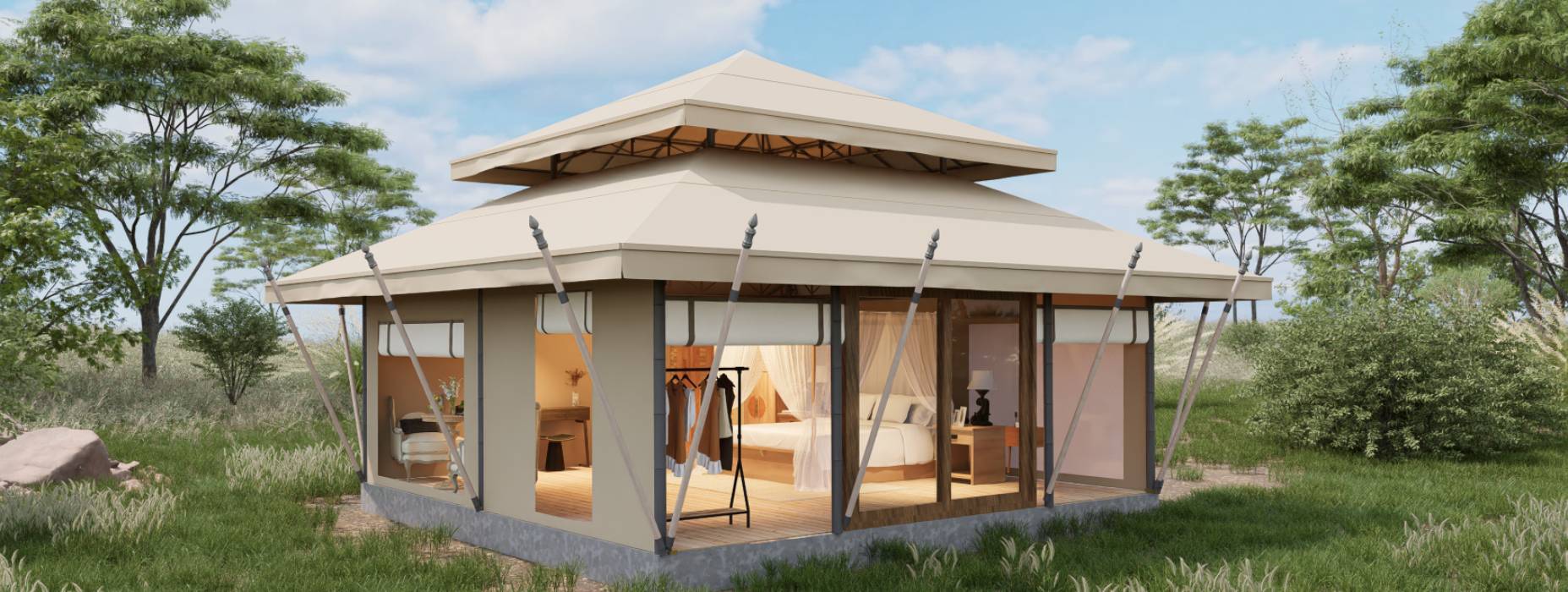 安多县户外野奢帐篷